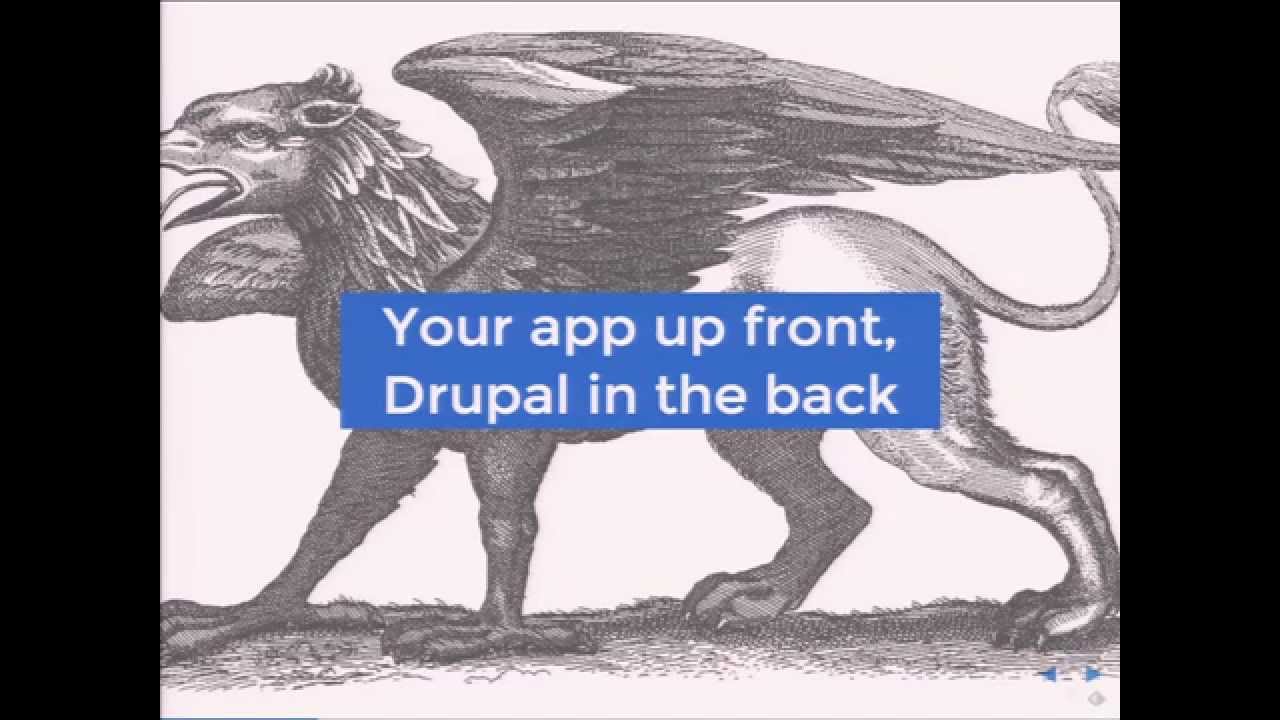 DrupalCon Amsterdam 2014: Decoupled Front-end and the Future
