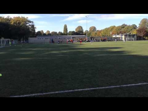 Eerste helft WV-HEDW JO11-2 - De Meer JO11-1 (8/10/2016)