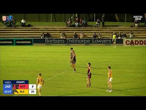 SANFL Snapshot - West's Harry Lemmey nails a 45m set shot