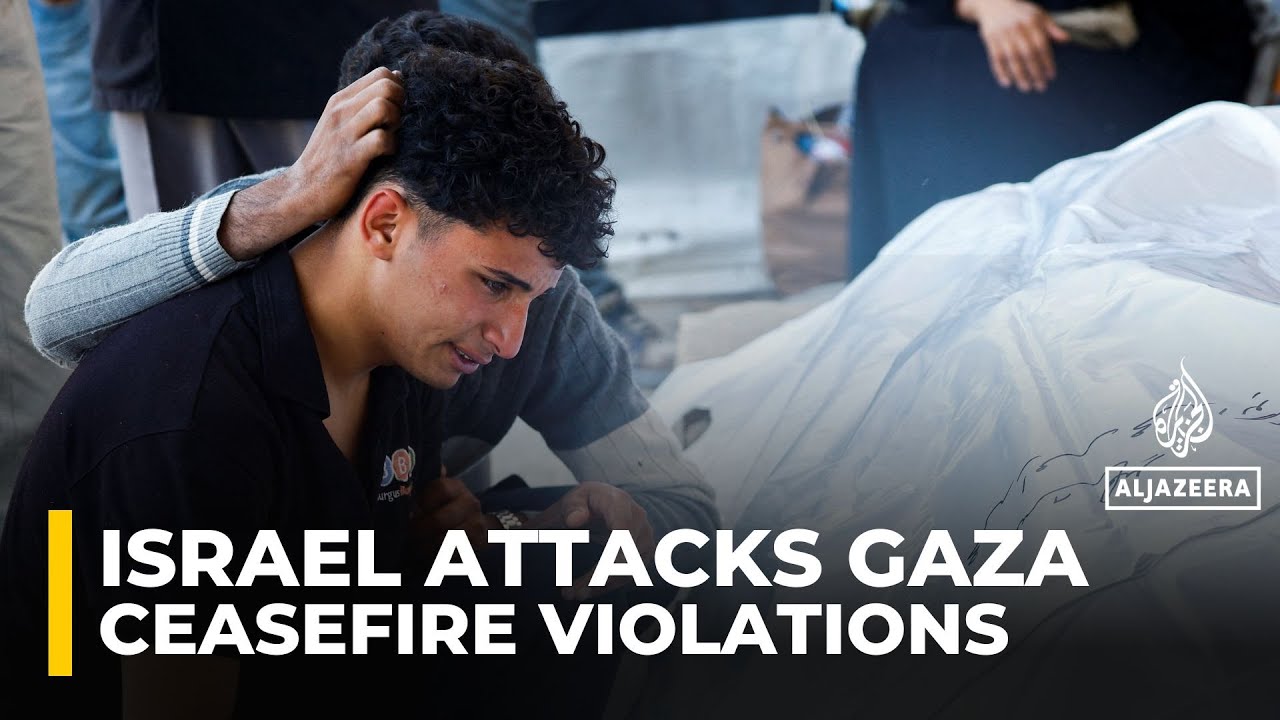 Funerals held across Gaza for Palestinians killed by Israel in another ceasefire breach