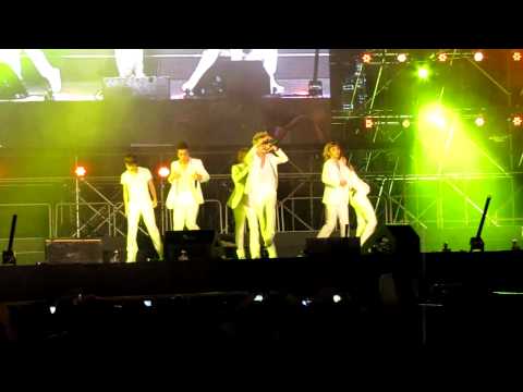 100813 BEAST/B2ST - Shock Remix; Celebration @ Marina Bay [FANCAM]