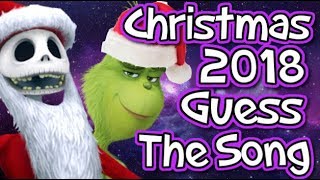 CHRISTMAS 2018 - GUESS THE SONG - HOW MANY CAN YOU GET?