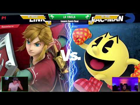 LA FAVELA #12 Losers Semi - DC | Bassos (Link,Banjo & Kazooie) Vs. DC | Shiko (Pac-Man)