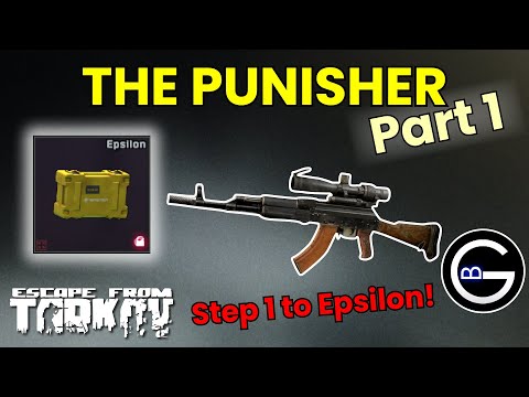 THE PUNISHER Part 1: AKM Budget Scoped Builds, Shoreline Scav Kills & Tarkov Quest Guide!