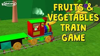 Timpy Train | Fruits Train | Fruits Names for Children in English |