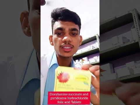 Doxyam 10 Doxylamine 20 Mg Pyridoxine 20 Mg Folic Acid 5 Mg
