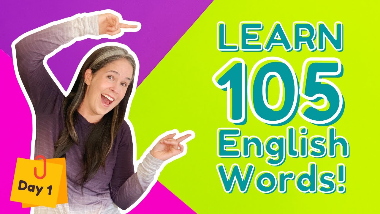 LEARN 105 ENGLISH VOCABULARY WORDS | DAY 1 - YouTube video featuring the word arranged
