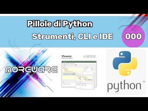 Pillole di Python #000 - Strumenti, CLI e IDE