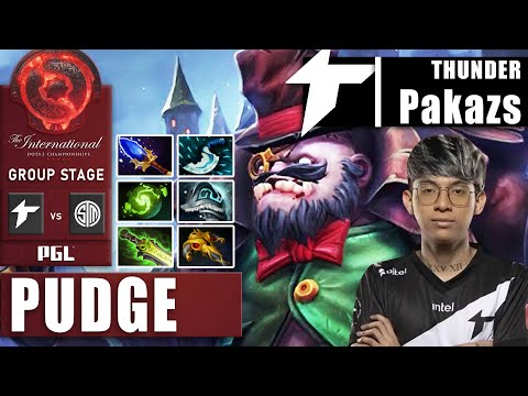 THUNDER vs TSM FTX | PAKAZS PUDGE CARRY 18 KILLS IMBA SA DOTA | GROUP STAGE - THE INTERNATIONAL 2022
