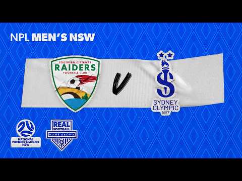 NPL Men's NSW - SD Raiders FC v Sydney Olympic FC