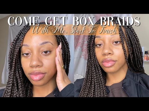 Come Get Box Braids With Me | Taylor Miree