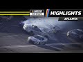 Chastain gets leader Harvick loose, causes multi-car wreck