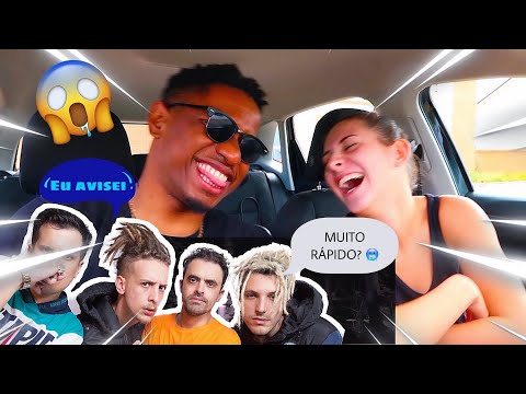 🇧🇷 GRINGA REAGINDO AO Haikaiss “RAP LORD” [VideoClip Official] (ELA VIBROU 🥶🤣) 🔥