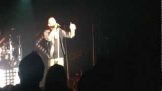 Shawn Desman Alive tour Kelowna BC 2013 Intro  Too Young To Care