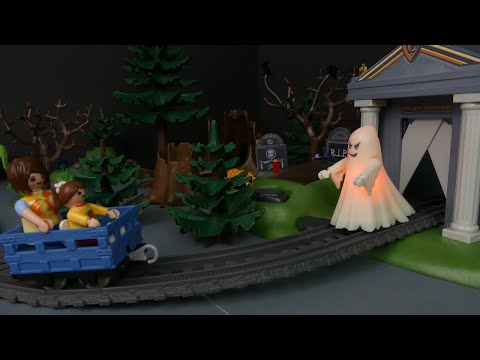 Playmobil Movie "Daycare Trip and Ghost Trains" Jansen Family / Children's Movie / Children's Series