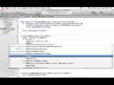 Cocoa Programming L26 - Drag and Drop (3/3)