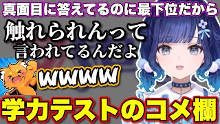学力テスト最下位が腫れ物扱いされていることをズズに伝えるこかげんぬ【ぶいすぽっ！/切り抜き/紡木こかげ/ズズ】