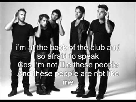 Take That- happy now (lyrics and slide show)