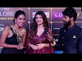 Gorgeous Sreeleela Cute Red Carpet Interview With RJ Mike At South Awards Show
