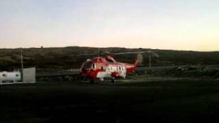 preview picture of video 'irish coast guard Helicopter take off'