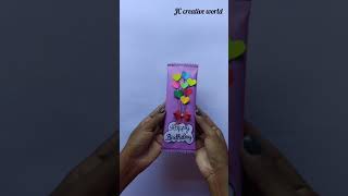 Easy chocolate gift packing ideas | cute gift ideas | Chocolate wrapping ideas #shorts #gift #craft