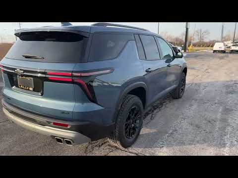 2025 Chevrolet Traverse AWD 4dr Z71 in Blue for sale at Lally Chevrolet Ltd. in Tilbury, ON