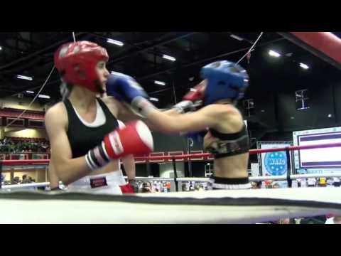 Tatiana Demakova v Jade Jorand WAKO Junior and Cadet World Championships 2016