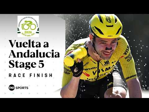 EXPLOSIVE WIN! 👏 | Vuelta a Andalucia Ruta Ciclista Del Sol Stage 5 Final KM's | TNT Sports Cycling