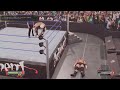 Rey Mysterio Running Apron Attack at ringside WWE 2K