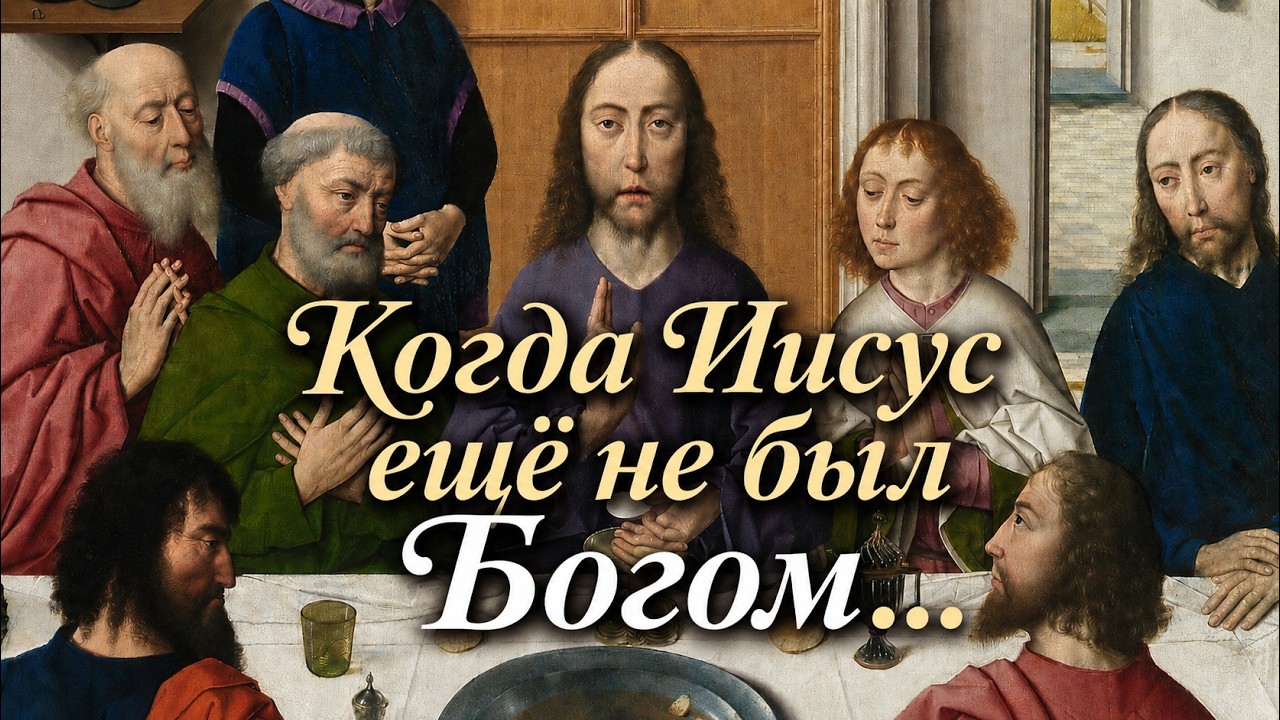 Когда Иисус Христос еще не был Богом — Богом-Сыном…