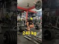 240 kg dead lift #bodybuilding #deadlift#gym#gymtrainning#nevergiveup #focus#goals#motivation