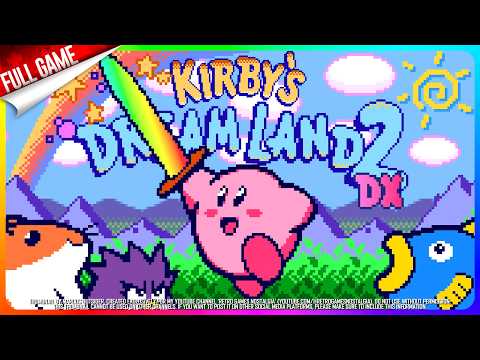 Kirby's Dream Land 2 DX [Color Patch] (GBC - US) Longplay (100%)