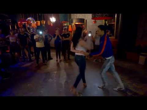 Salsa class @ the night cat with Jai and Angela