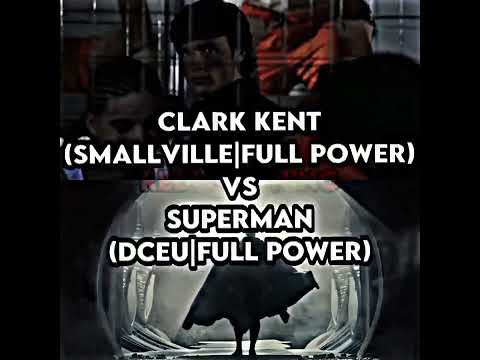 Superman vs Superman | Smallville vs DCEU #debate #edit #vs #dceu #smallville