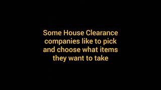 Album cover: Experts in house clearance