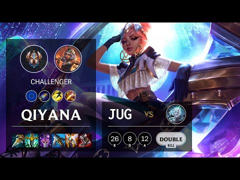Qiyana Jungle vs Viego - EUW Challenger Patch 11.24