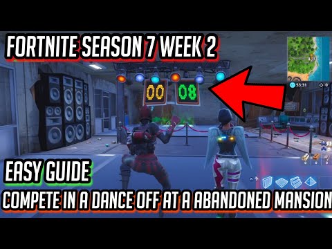 music video - dance off in mansion fortnite