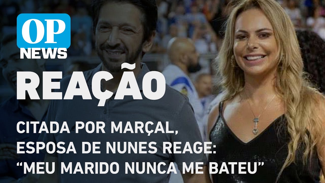 Citada por Marçal, esposa de Nunes reage: “Meu marido nunca me bateu” l O POVO NEWS