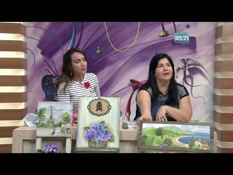 Quadro com ganchos por Célia Bonomi -  20/03/2017 - Mulher.com  P1