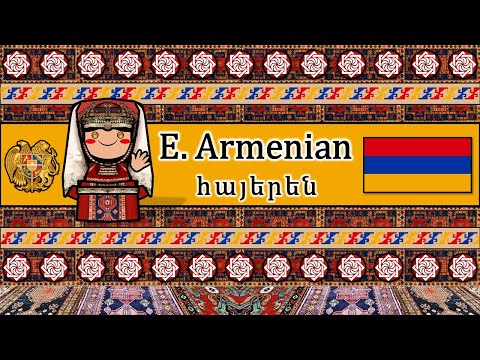 The Sound of the Western Armenian language dialect Numbers Greetings Words The Parable