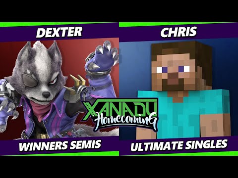 Xanadu Homecoming Top 8 - Dexter (Wolf) Vs. Chris (Steve) Smash Ultimate - SSBU
