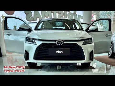 2025! All-New Toyota Vios-G Sedan : Luxury Car, Interior and Exterior