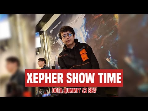 XEPHER MVP!! AMONG US VS TNC - DOTA SUMMIT 13 SEA - GAME 1
