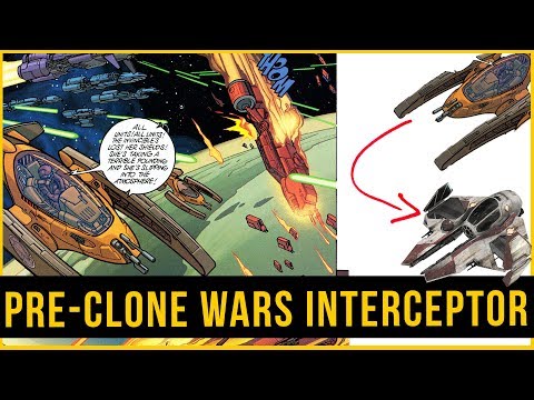 The PRE-CLONE WARS Jedi Interceptor | A-6 Interceptor | Star Wars Ships