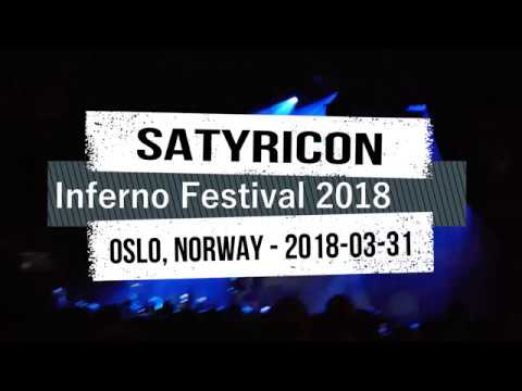 Satyricon @ Inferno Festival 2018, Oslo, Norway - 2018-03-31