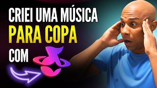 Conheça a IA de  Músicas PROFISSIONAL! Veja como fiz o Blues para a Copa do Mundo 2026!