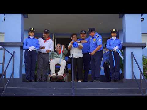 Inauguran mejoras en la delegación policial de La Paz Centro, León