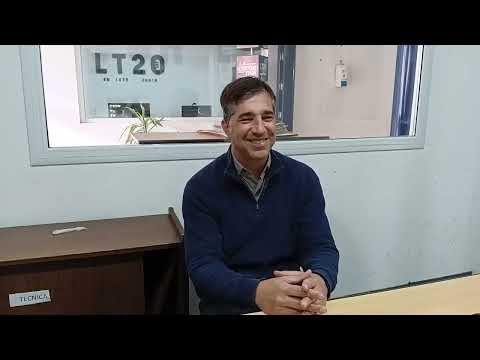 Entrevista al intendente de General Viamonte, Franco Flexas