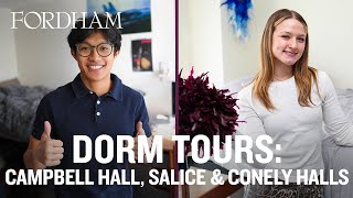 Dorm Tour: Campbell Hall, Salice and Conley Halls | Fordham University
