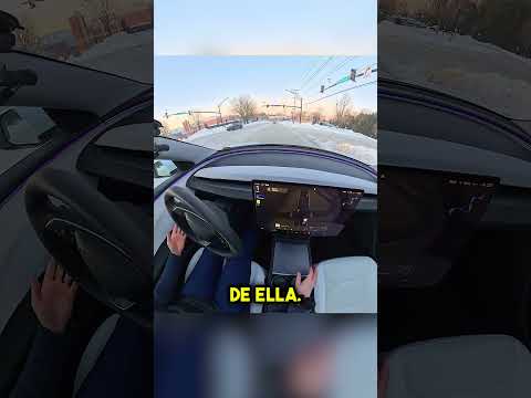 Pensó Que Su Tesla Se Había Averiado 😱 #shorts